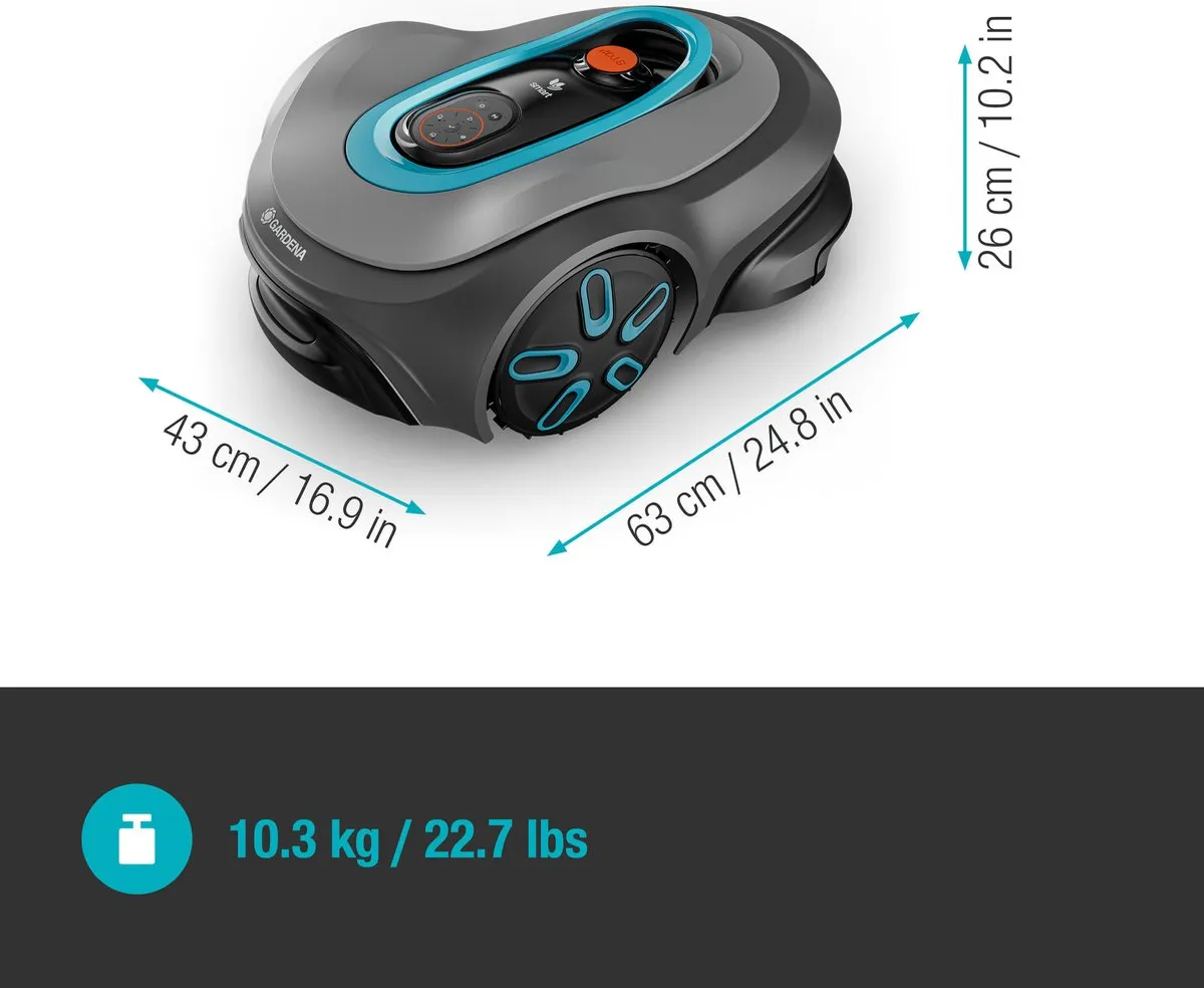 Gardena smart SILENO max 800 Robotmaaier - 800m²