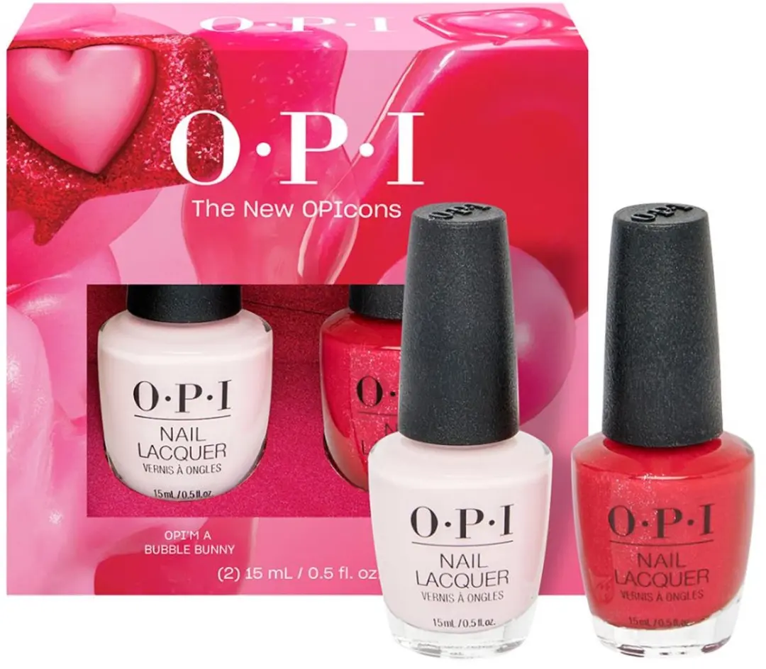 O.P.I. Spring Nail Lacquer Duo Pack #2 - 2x15ml - Rood