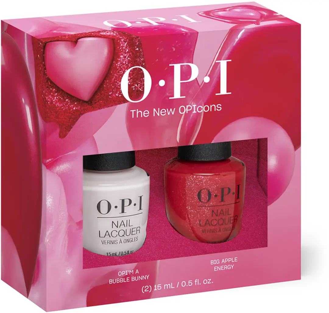 O.P.I. Spring Nail Lacquer Duo Pack #2 - 2x15ml - Rood