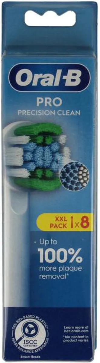 Oral-B PRO Precision Clean Opzetborstels - 8 Stuks