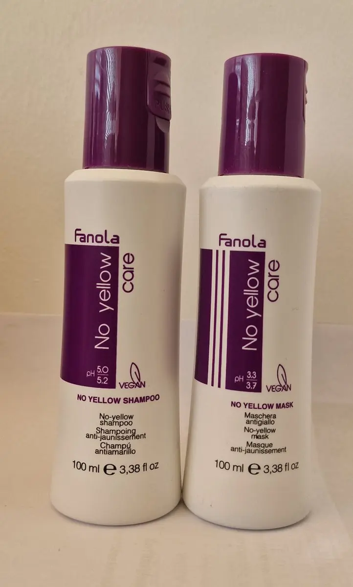 Fanola No Yellow Duo Shampoo & Mask 100ml