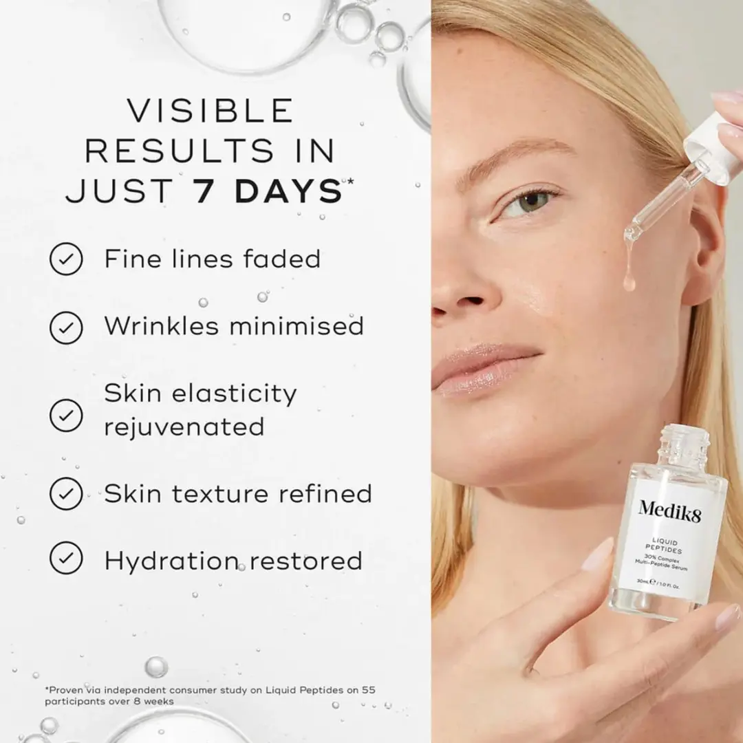 Medik8 Liquid Peptides Huidserum 30ml