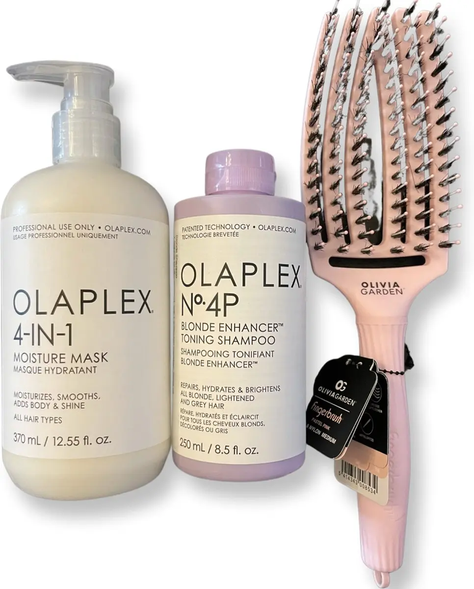 Olaplex No.4P Shampoo & Mask 590ml - 3 Stuks