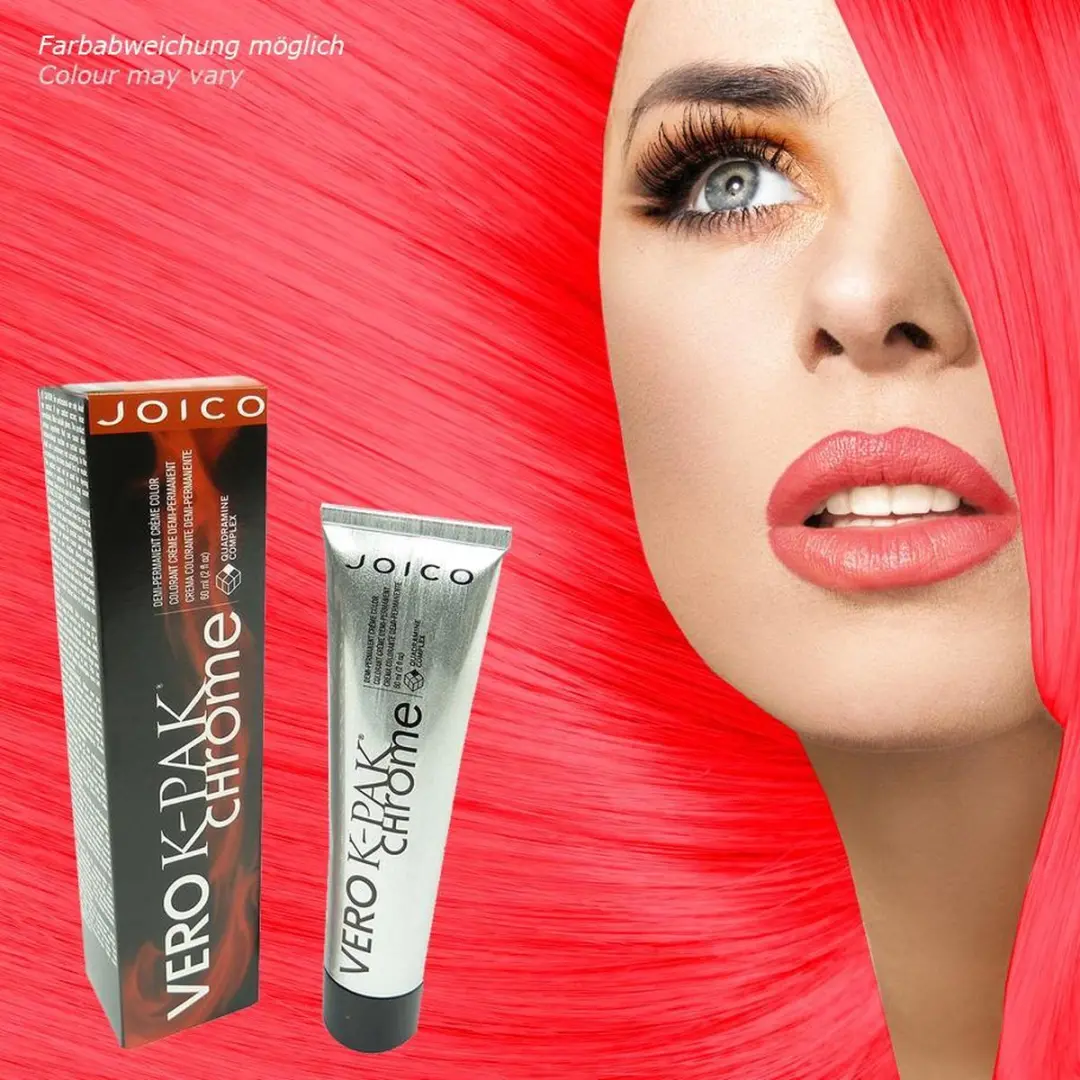 Joico Vero K-Pak Chrome Demi Permanent Rood 60ml
