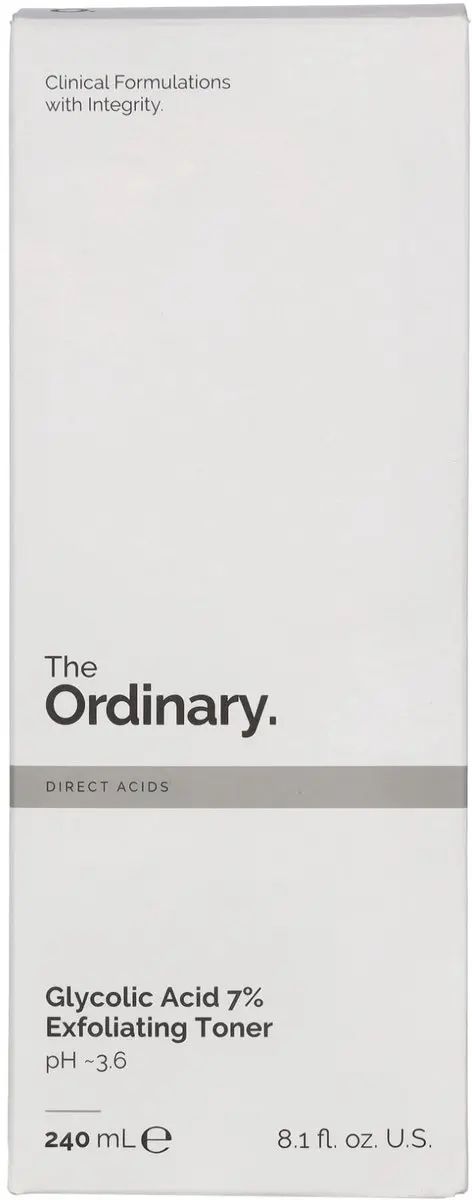 The Ordinary Glycolic Acid 7% Toning Solution 240ml