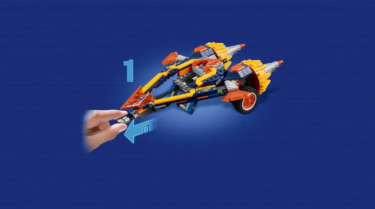LEGO NEXO KNIGHTS Axl's Rumble Maker 70354 - 393 Stukken
