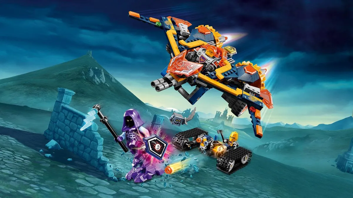LEGO NEXO KNIGHTS Axl's Rumble Maker 70354 - 393 Stukken