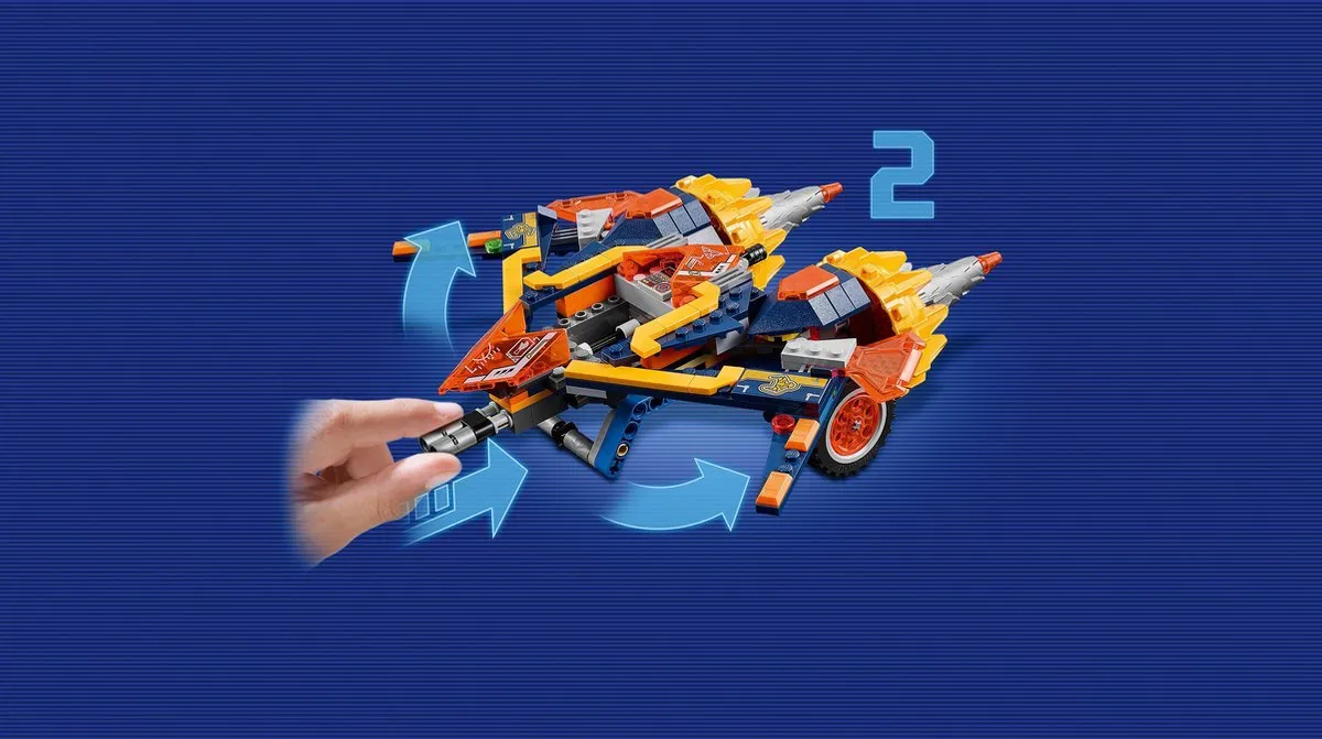 LEGO NEXO KNIGHTS Axl's Rumble Maker 70354 - 393 Stukken - afbeelding 6 van 6