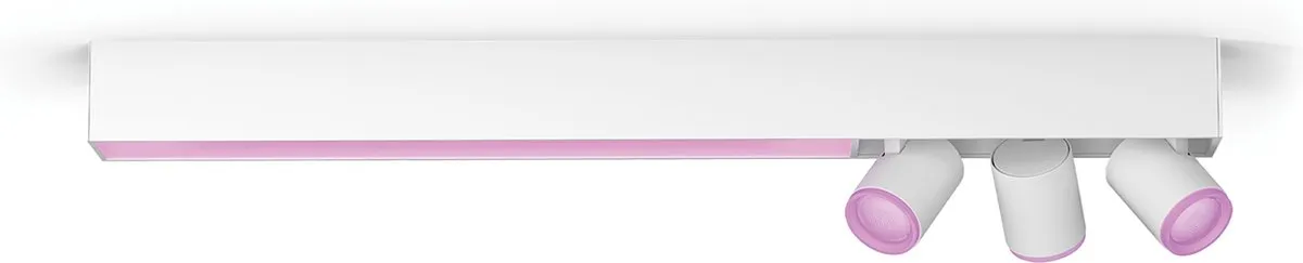 Philips Hue Centris Opbouwspot 3-spots - RGBW - Wit