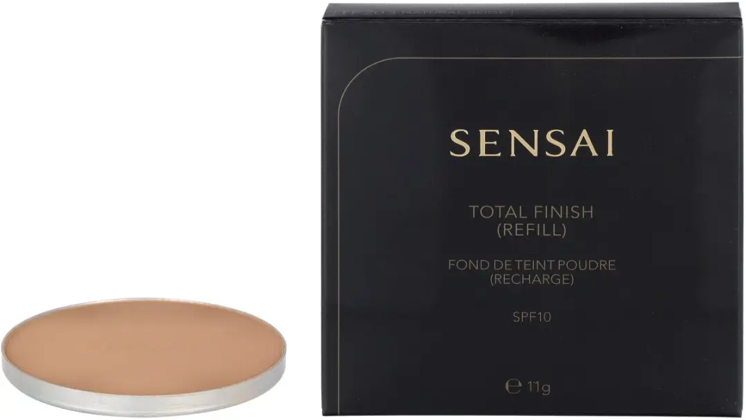 Sensai Total Finish Refill TF203 Natural Beige - 11g - afbeelding 6 van 6