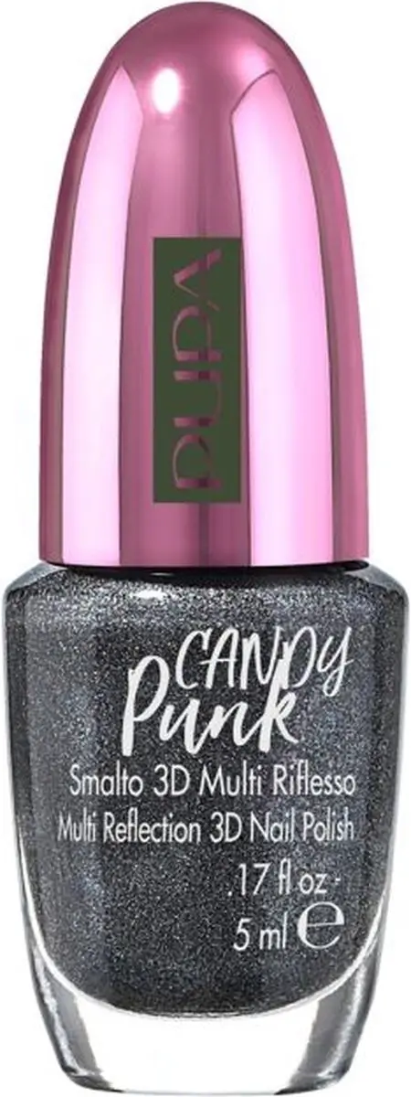 Pupa Milano Candy Punk 3D Nagellak Stardust Grijs