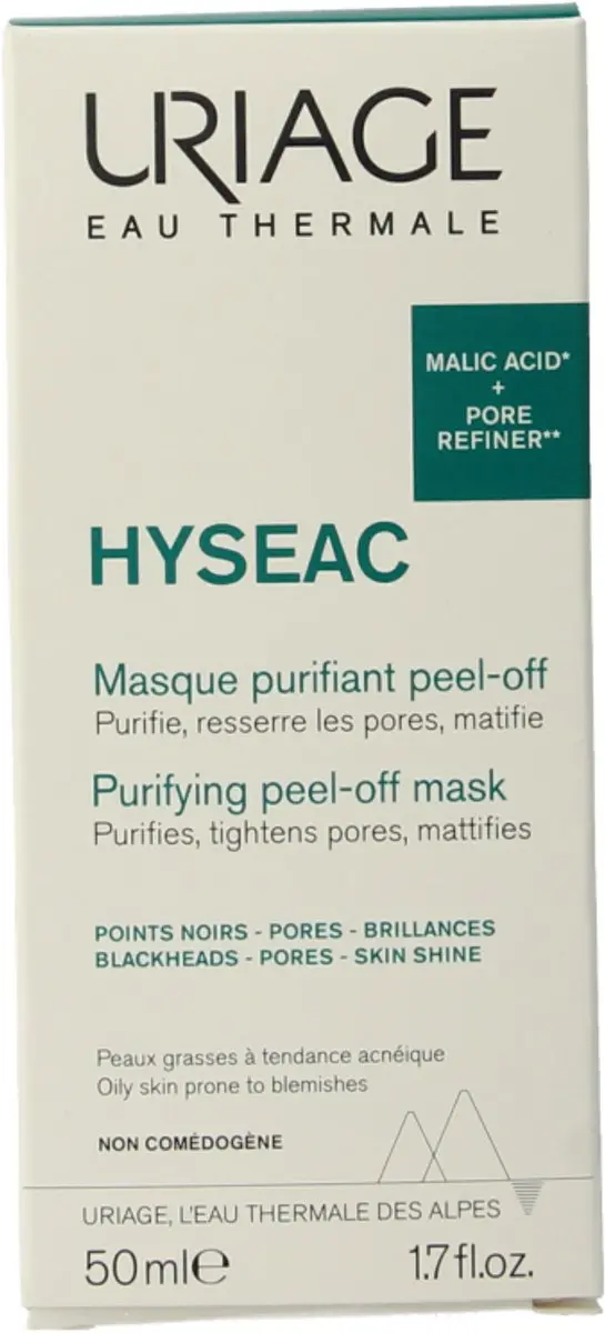Uriage Hyseac Peel-Off Masker 50ml