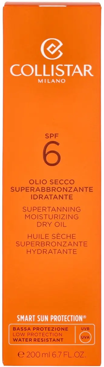 Collistar Supertanning Dry Oil Zonnebrandolie SPF 6 - 200ml