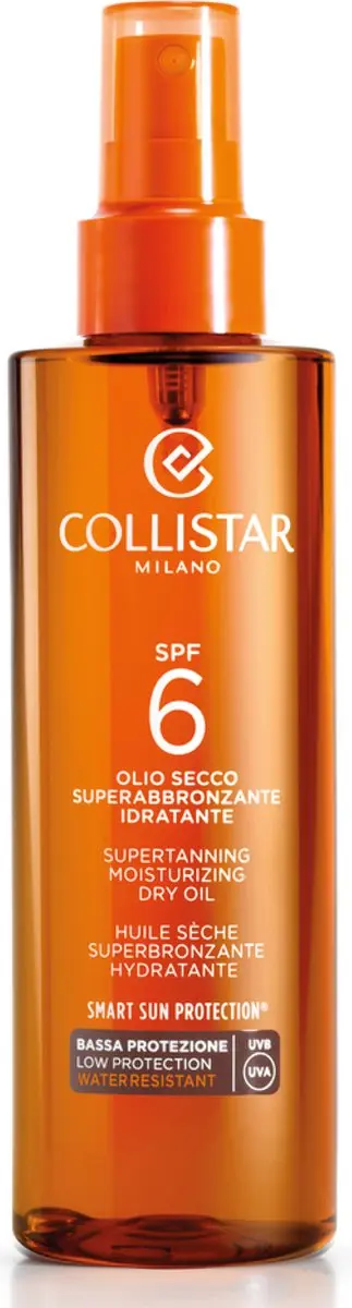 Collistar Supertanning Dry Oil Zonnebrandolie SPF 6