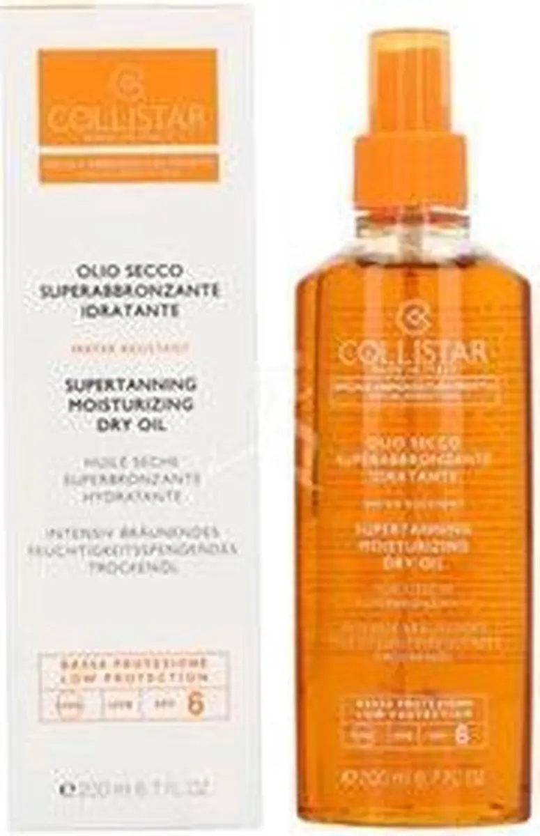 Collistar Supertanning Dry Oil Zonnebrandolie SPF 6 - 200ml
