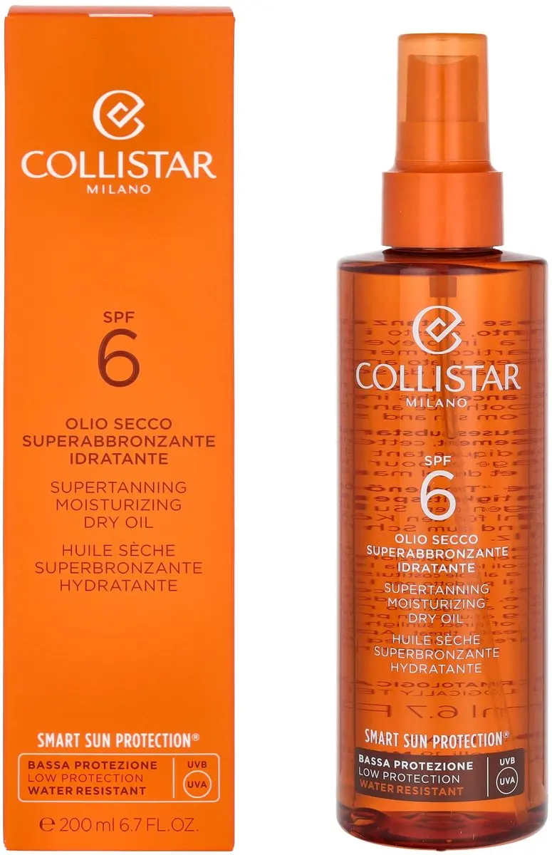 Collistar Supertanning Dry Oil Zonnebrandolie SPF 6 - 200ml