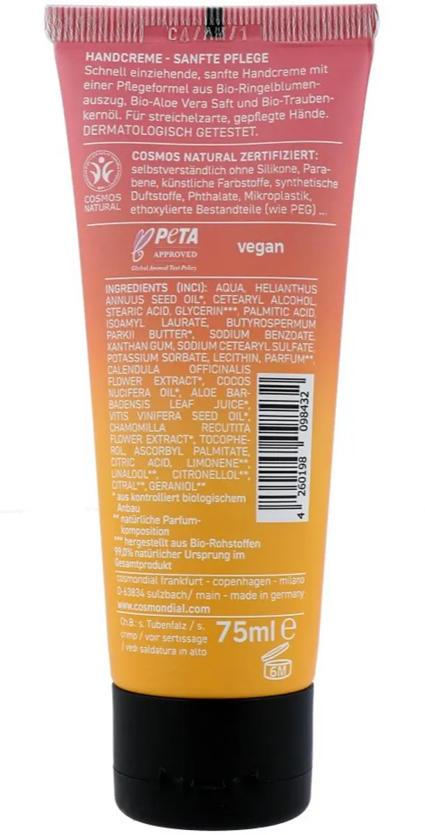 Benecos Sensitive Handcrème 75ml