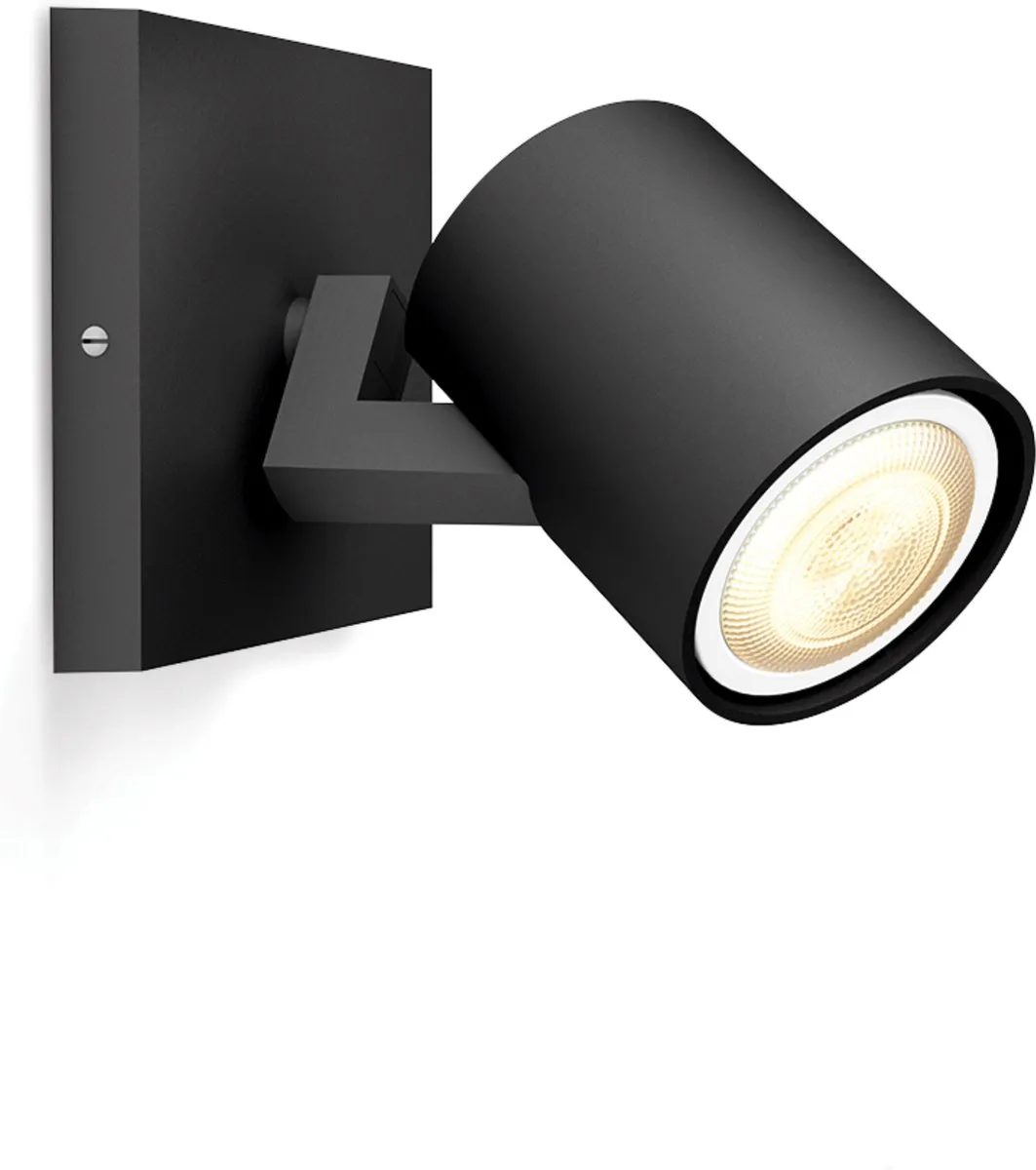 Philips Hue Runner Opbouwspot - 1-spot - Zwart