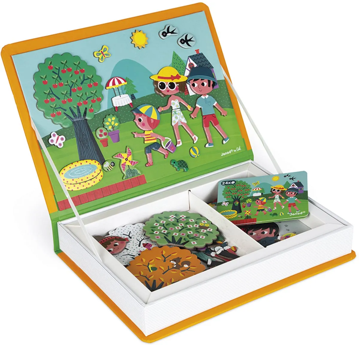 Janod Magnetibook 4 Seizoenen - 115 Magneten