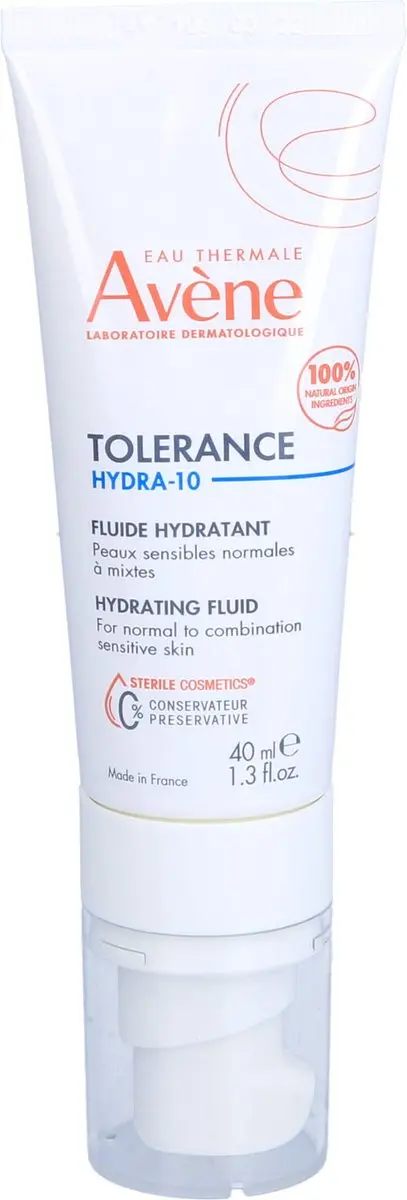 Avène Tolérance Hydra-10 Hydraterende Fluide 40ml - afbeelding 6 van 6