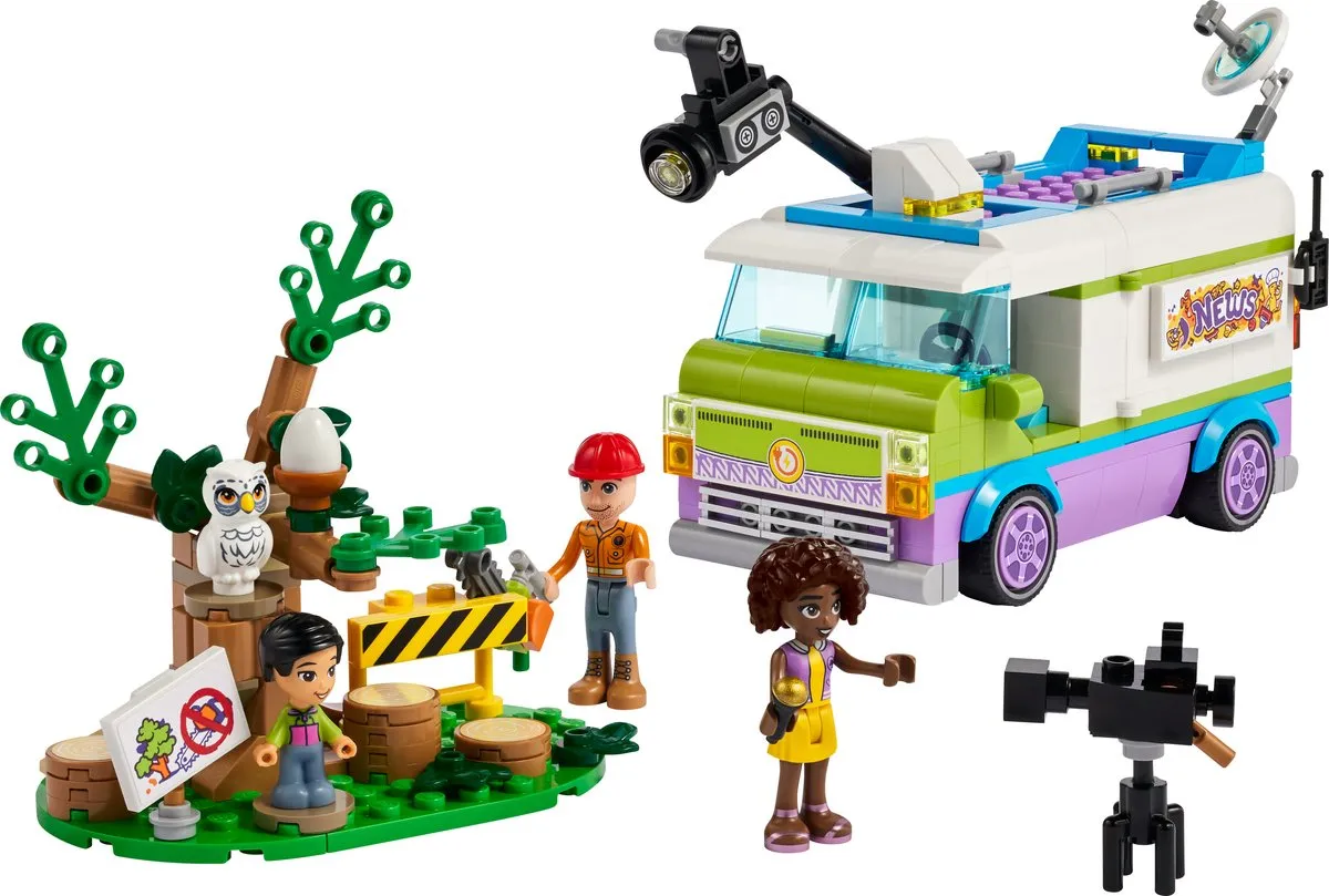 LEGO Friends Dieren Redden Nieuwsbusje 41749 - afbeelding 6 van 6