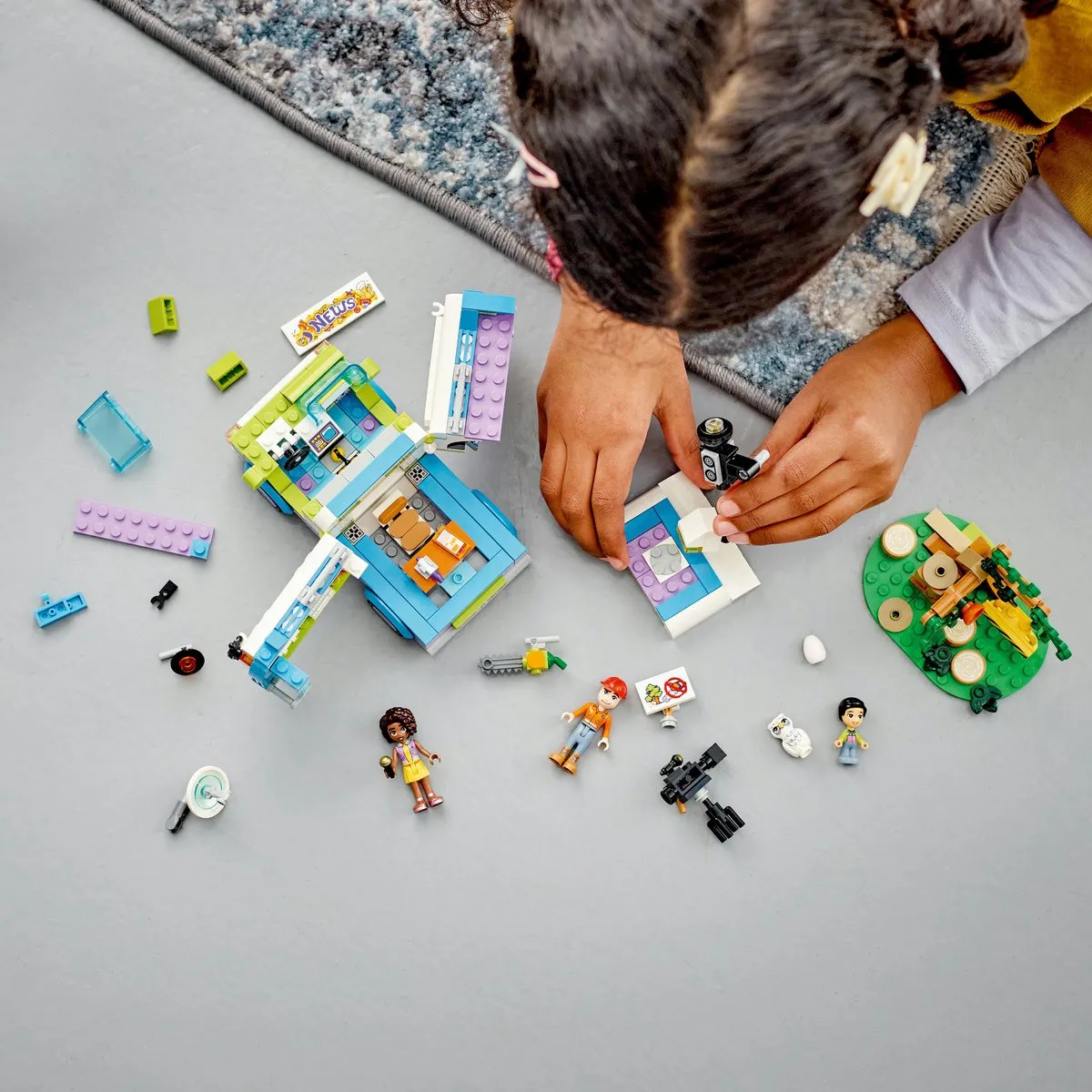 LEGO Friends Dieren Redden Nieuwsbusje 41749