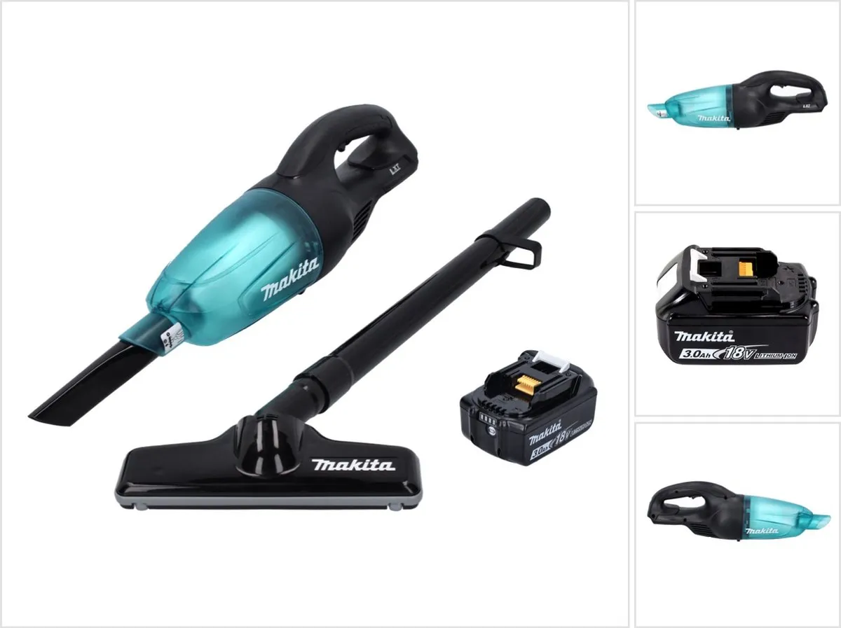 Makita DCL180F1B Accu Stofzuiger 18V