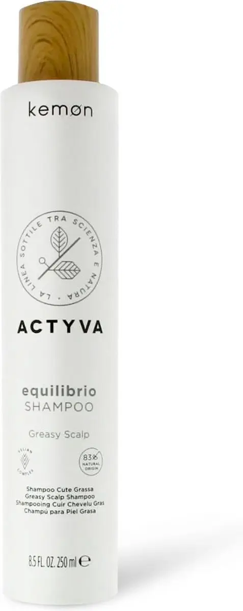 Kemon Actyva Greasy Scalp Shampoo 250ml