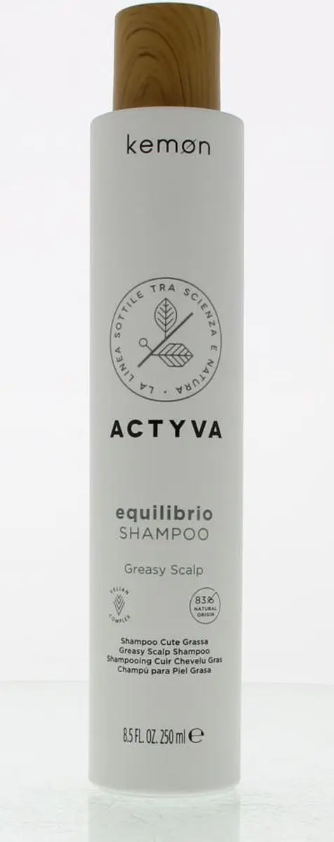 Kemon Actyva Greasy Scalp Shampoo 250ml