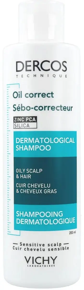 Vichy Dercos Technique Shampoo Oil Control 200ml