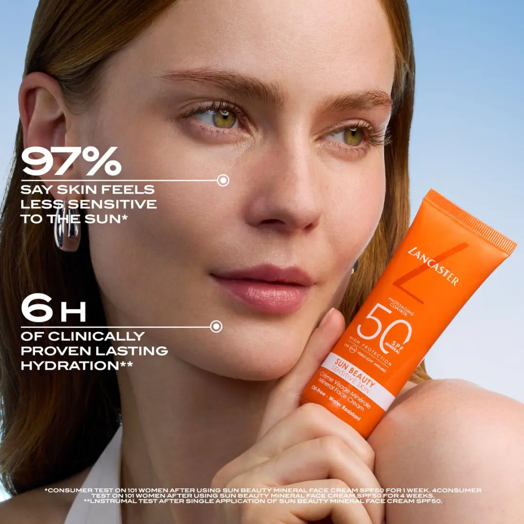 Lancaster Sun Beauty Sensitive Skin Mineral Gezichtscrème SPF50 50ml