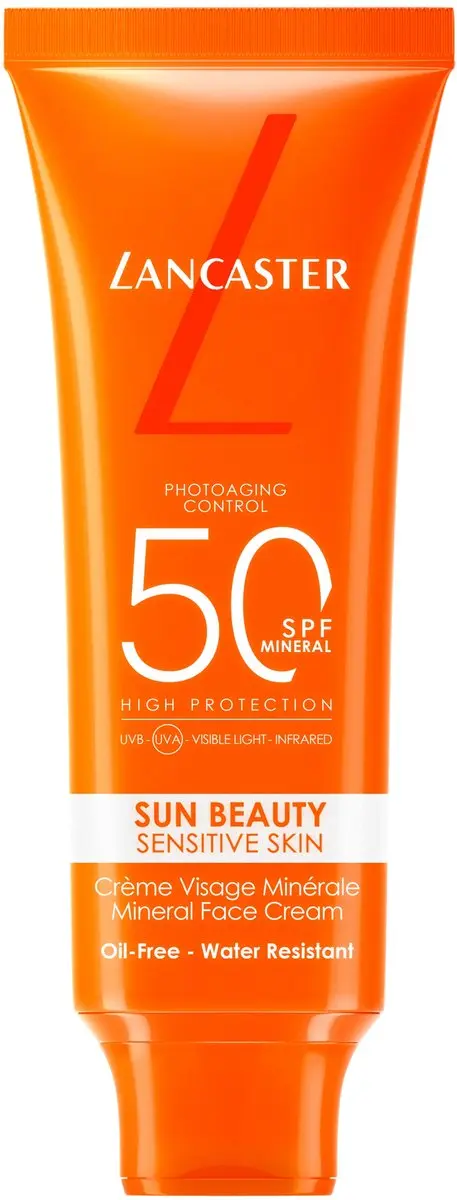Lancaster Sun Beauty Sensitive Skin Mineral Gezichtscrème SPF50 50ml