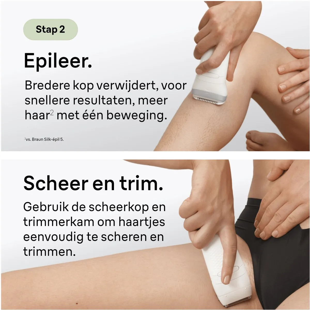 Braun Silk·épil 7 7-081 Epilator - 5 Opzetstukken - Zilver