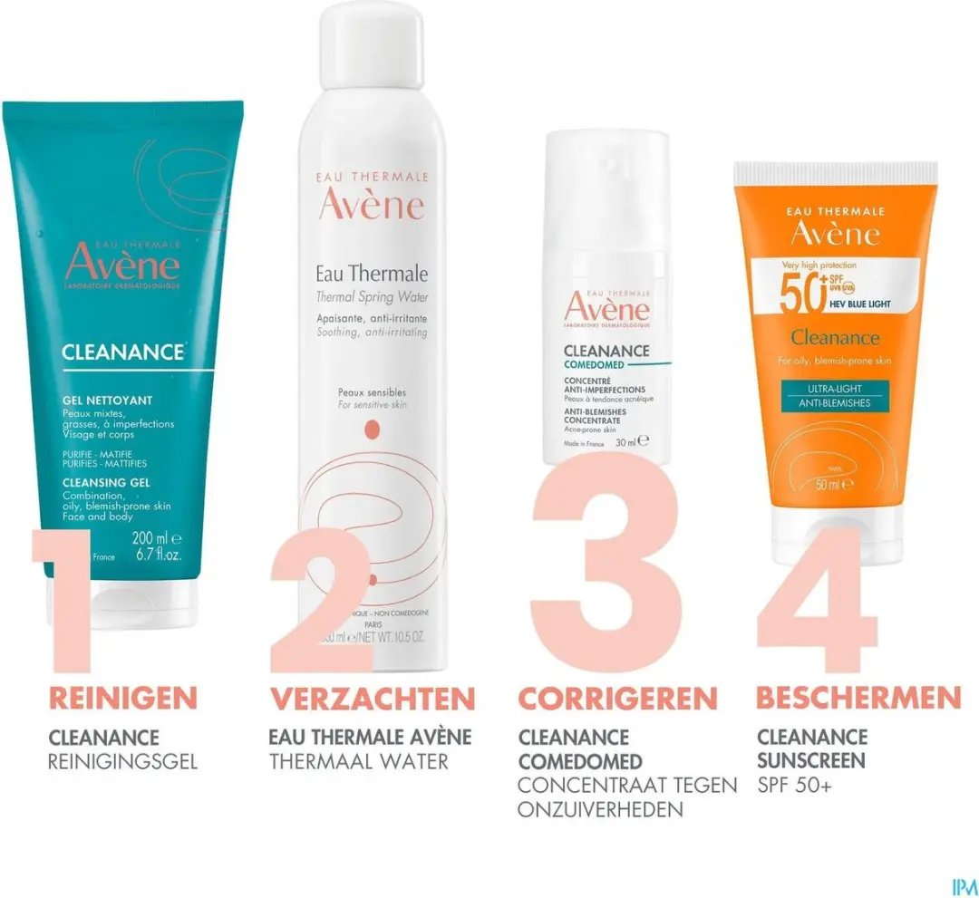 Avène Clenance Gezichtsreinigingsgel 200ml