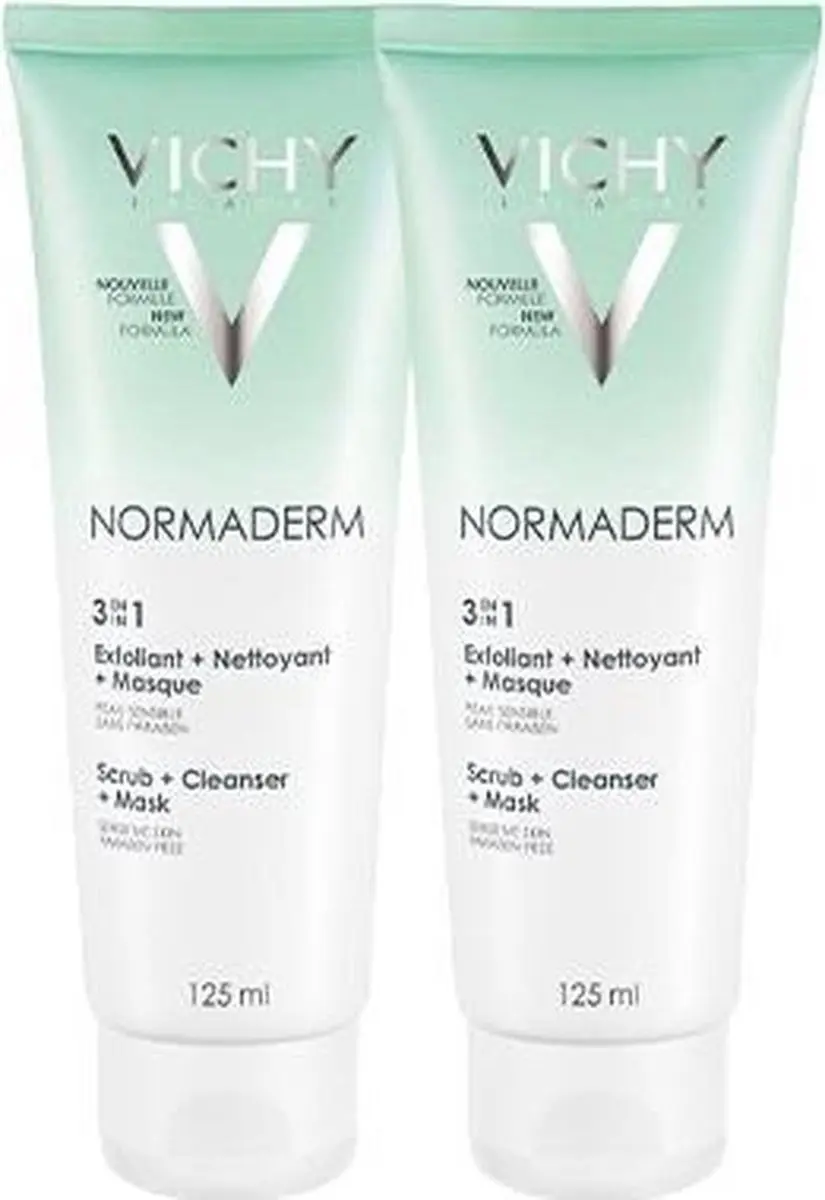 Vichy Normaderm 3-in-1 Reinigingslotion 2x125ml