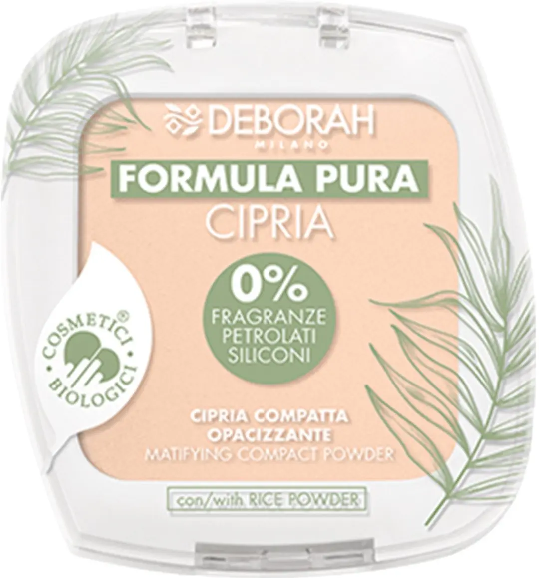 Deborah Milano Formula Pura Gezichtspoeder Beige 02