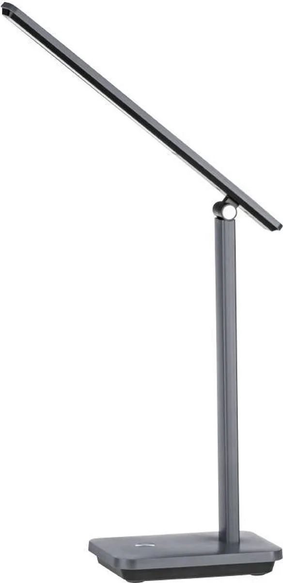 Eglo Iniesta LED Tafellamp 35cm - Dimbaar - Grijs/Zwart/Wit