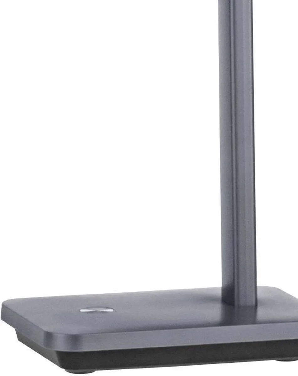 Eglo Iniesta LED Tafellamp 35cm - Dimbaar - Grijs/Zwart/Wit