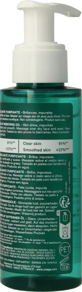 Uriage Hyséac Zuiverende Olie 100ml