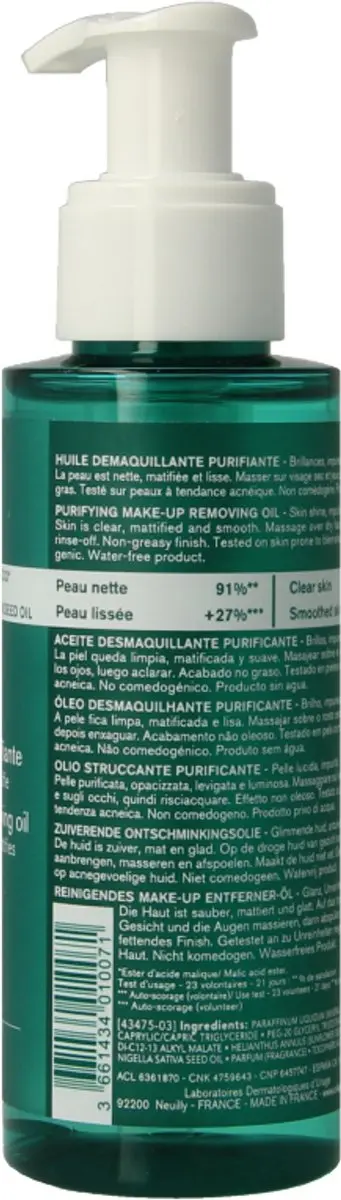Uriage Hyséac Zuiverende Olie 100ml