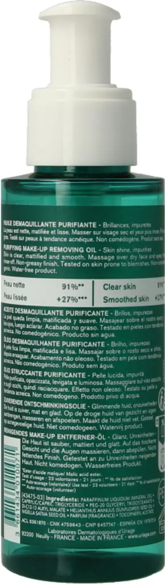 Uriage Hyséac Zuiverende Olie 100ml
