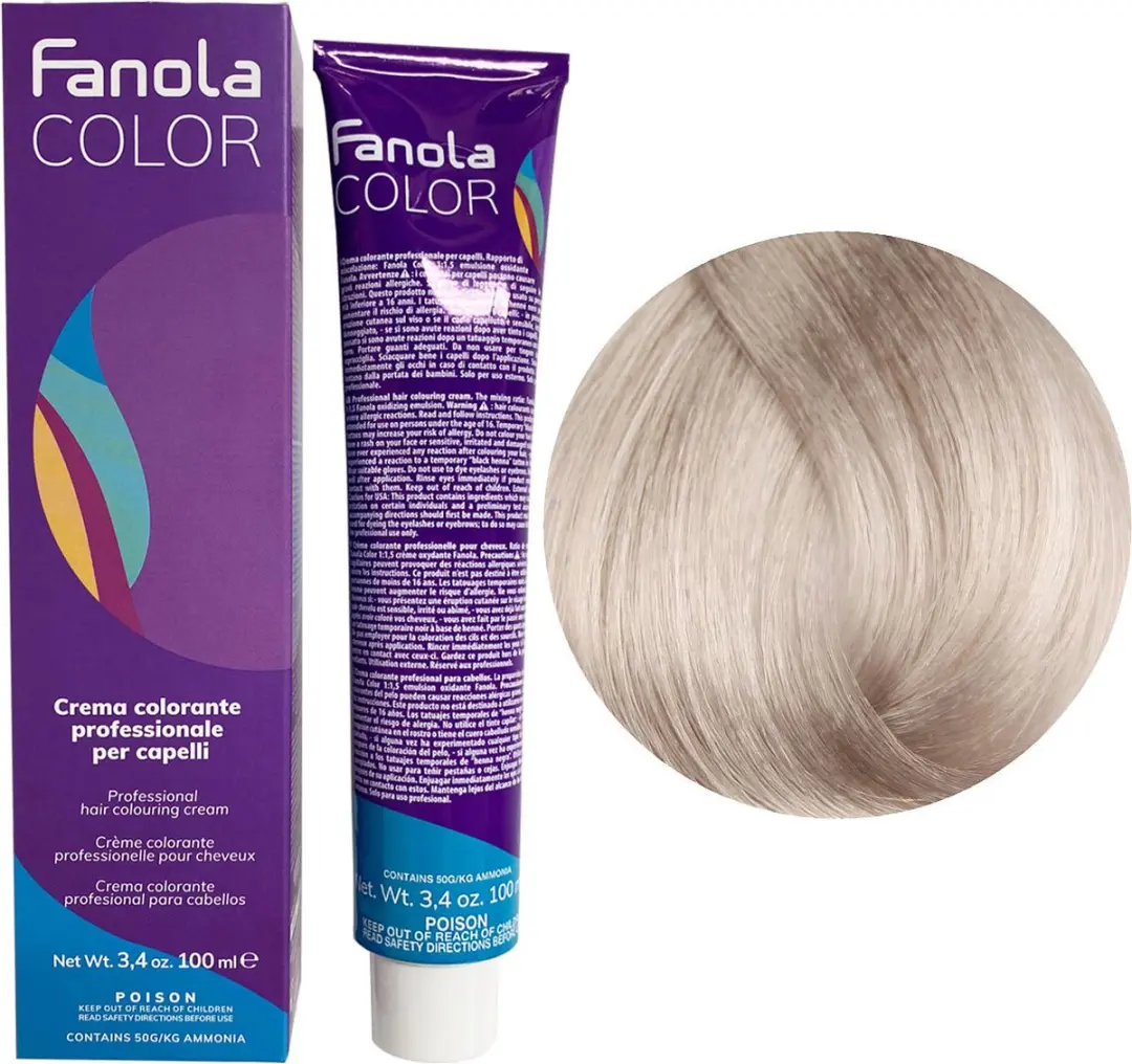 Fanola Professional Colouring Cream 12.7 Super Blonde Platinum Iris - 150ml