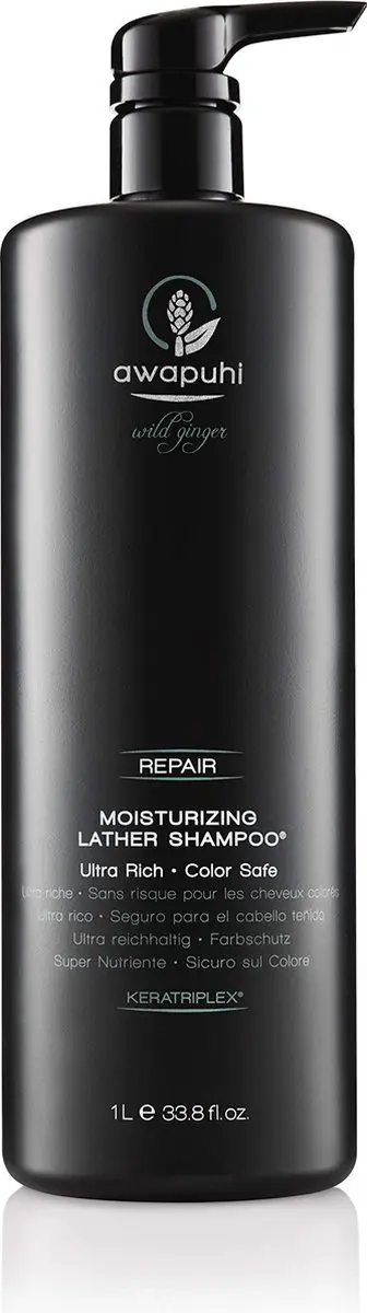 Paul Mitchell Awapuhi Wild Ginger Moisturizing Lather Shampoo 1000ml - afbeelding 6 van 6
