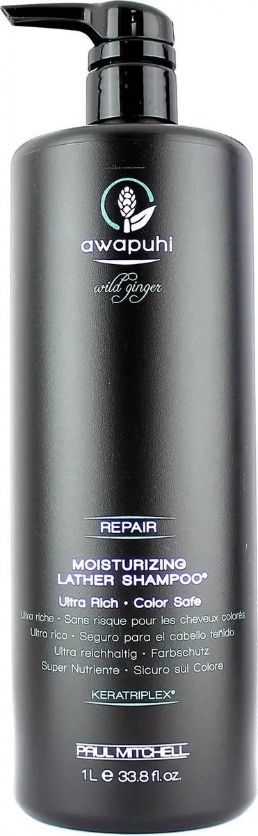 Paul Mitchell Awapuhi Wild Ginger Moisturizing Lather Shampoo 1000ml