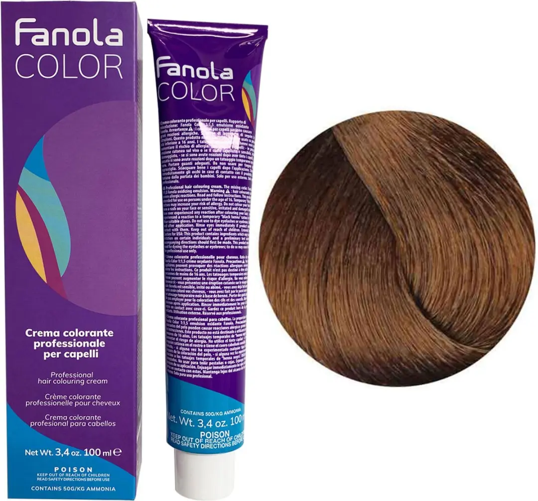 Fanola Professional Haarverf 8.03 Warm Light Blonde 150ml
