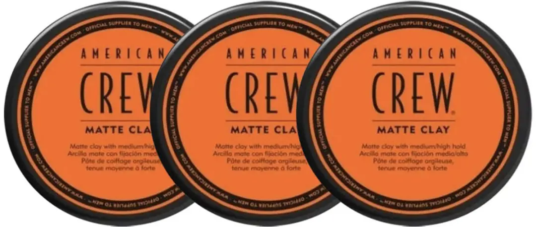 American Crew Matte Clay 3x85g