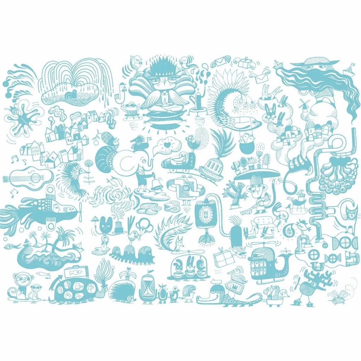 Djeco Magische Boom Puzzel 100 Stuks - Meerkleurig