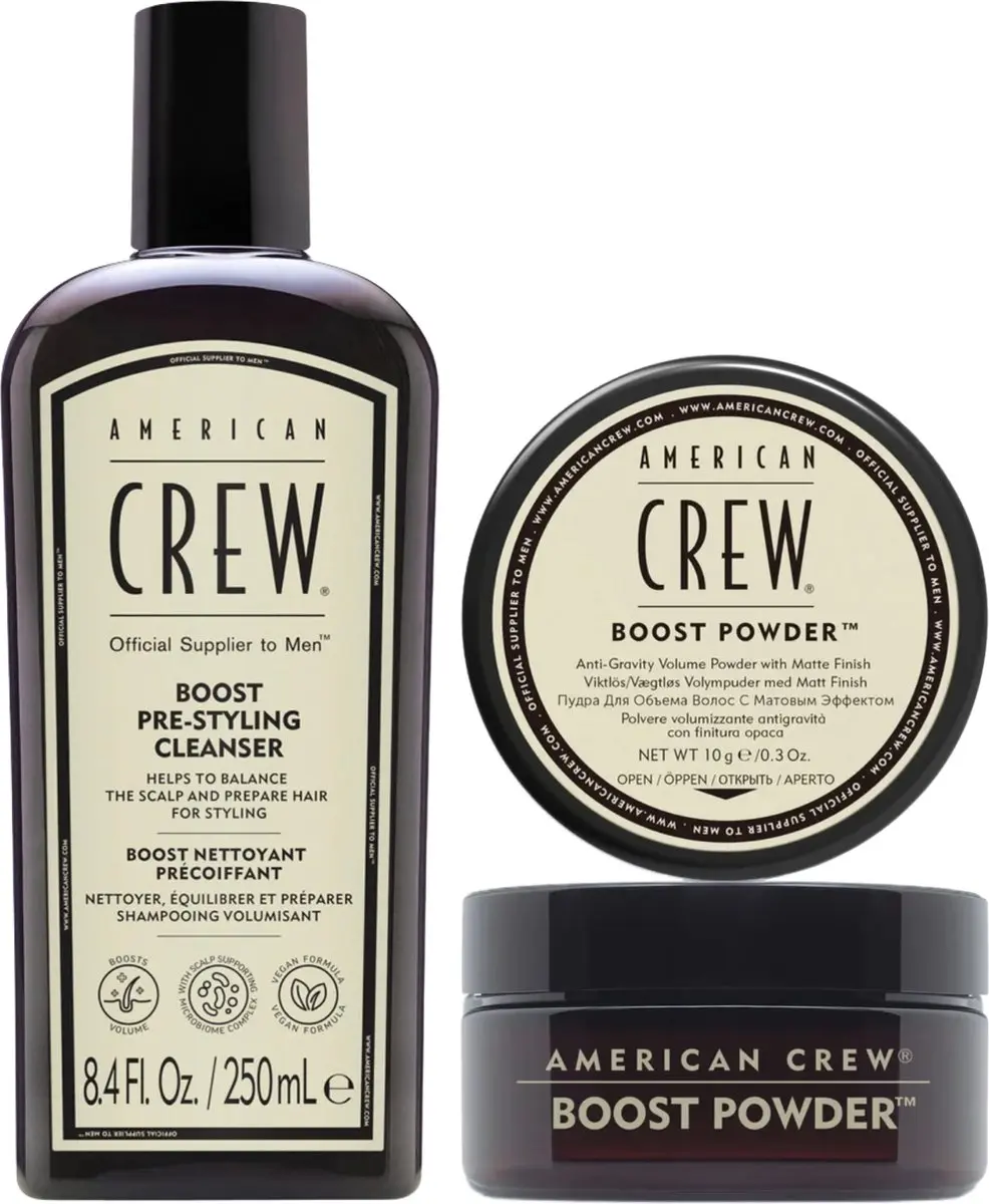 American Crew Styling Boost Set 250ml+10gr