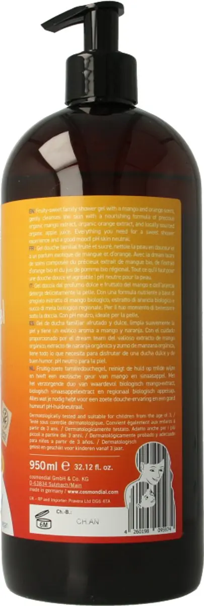 Benecos Fruity Douchegel 950ml