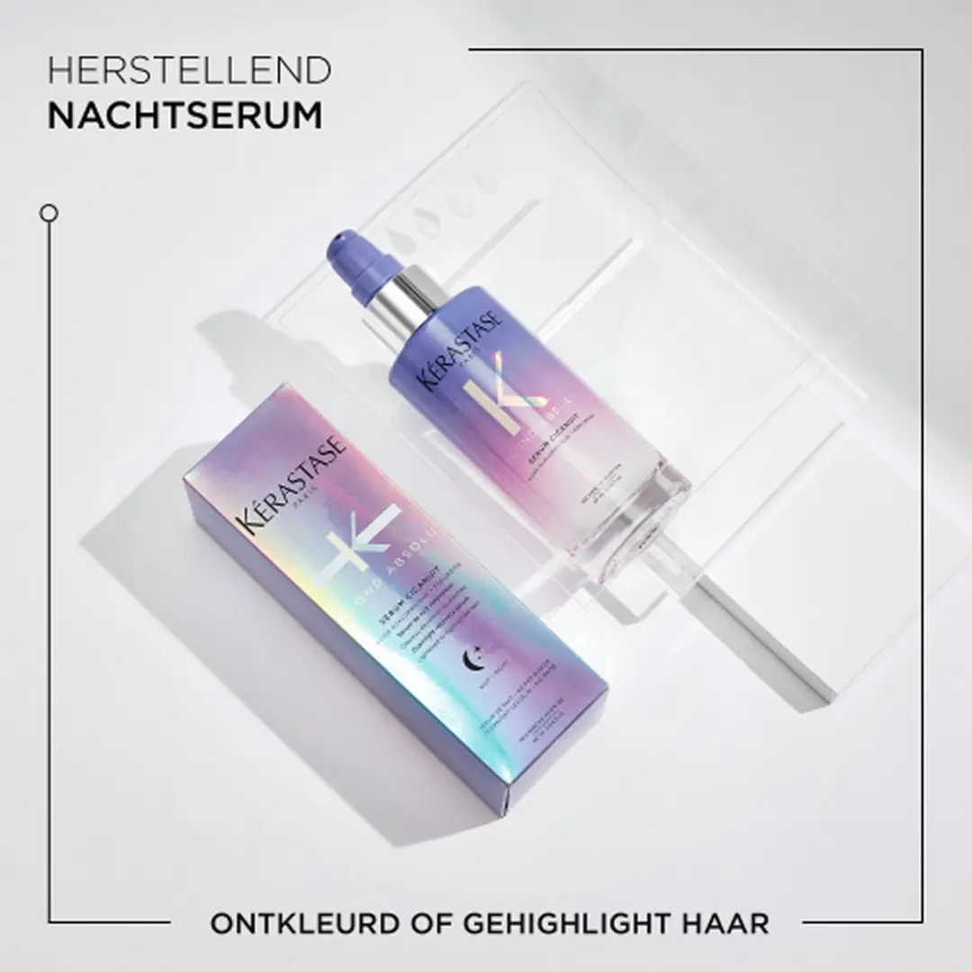 Kérastase Blond Absolu Duo - Zilvershampoo 250ml & Nachtserum 90ml